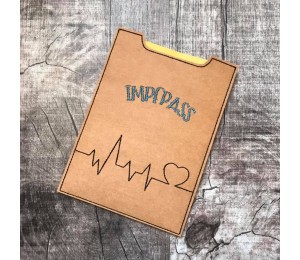 Stickserie - ITH Impfpasshülle in 2 Größen & je 2 Varianten